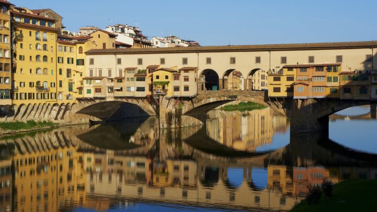 bridges, Italy, Florence, Ponte, Vecchio, Rivers HD Wallpaper Desktop Background