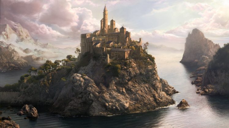 castles, Fortress, Rocks, The, Hill HD Wallpaper Desktop Background
