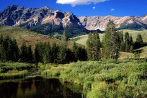 landscapes, Nature, Idaho, Rocky, Mountains