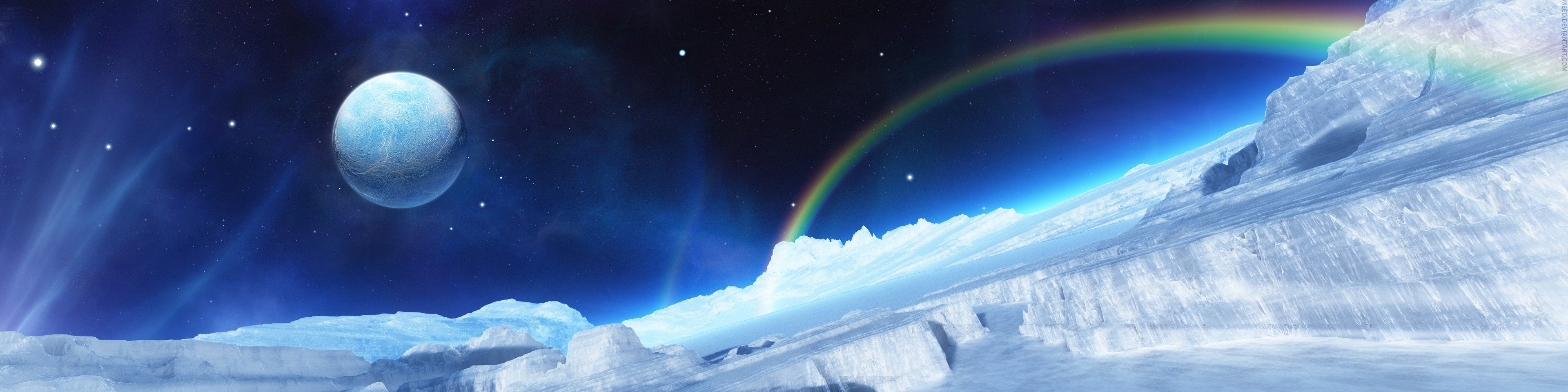 nature, Rainbows Wallpaper