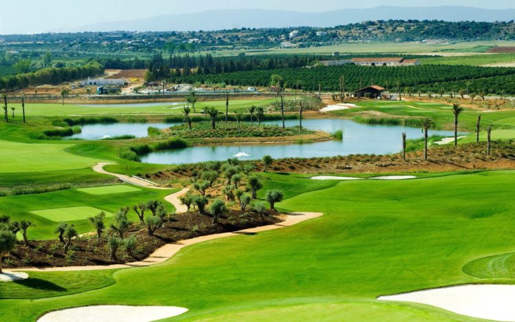 landscapes, Nature, Golf, Golf, Course HD Wallpaper Desktop Background