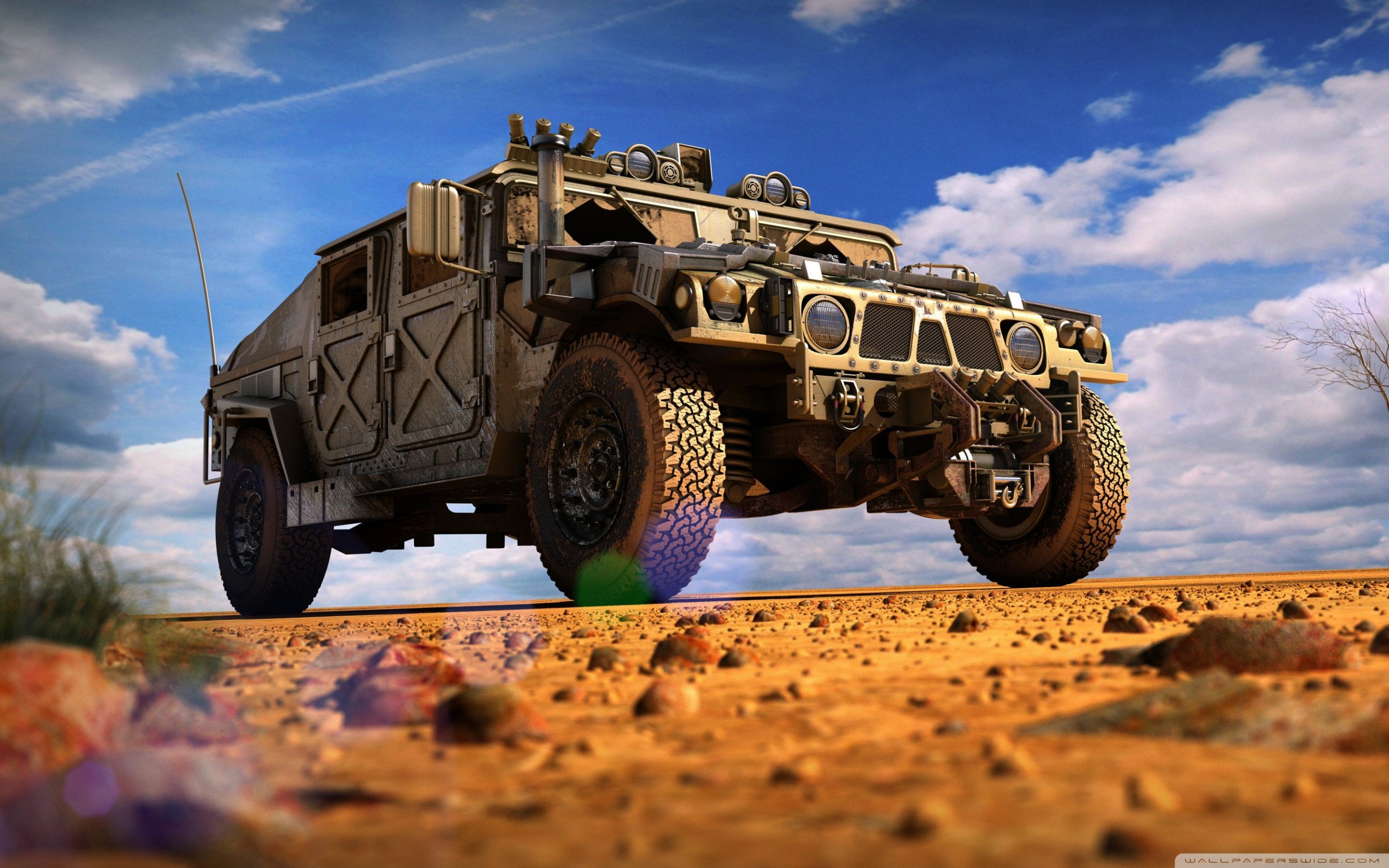 military, Hummer wallpaper 2560x1600 Wallpaper