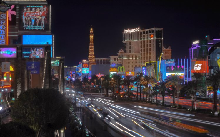 cityscapes, Night, Las, Vegas, Usa, Nevada HD Wallpaper Desktop Background