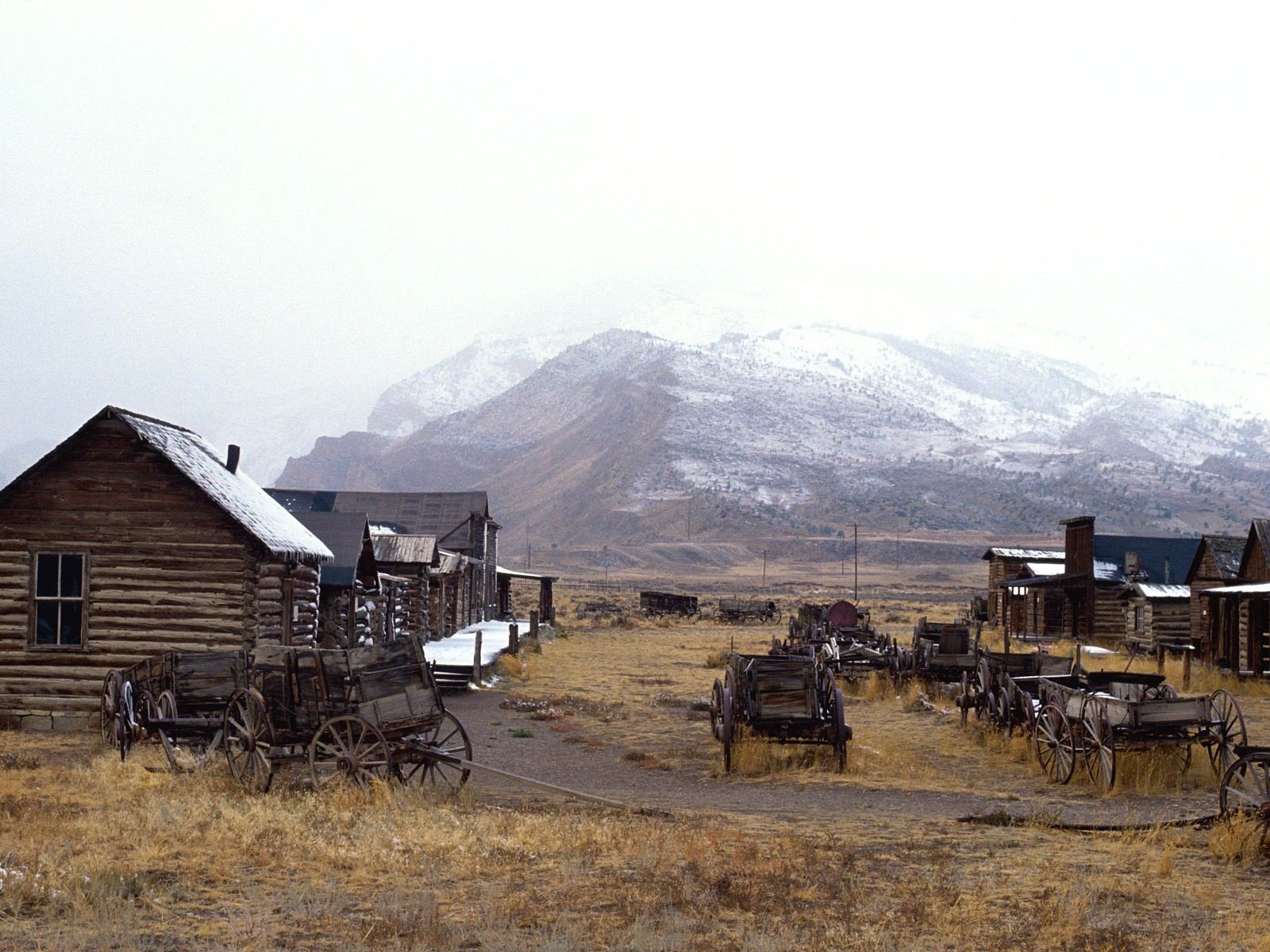 old, Towns, Cody, Trail, Wyoming, Museum Wallpaper