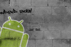 android, Graffiti