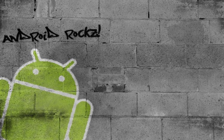 android, Graffiti HD Wallpaper Desktop Background