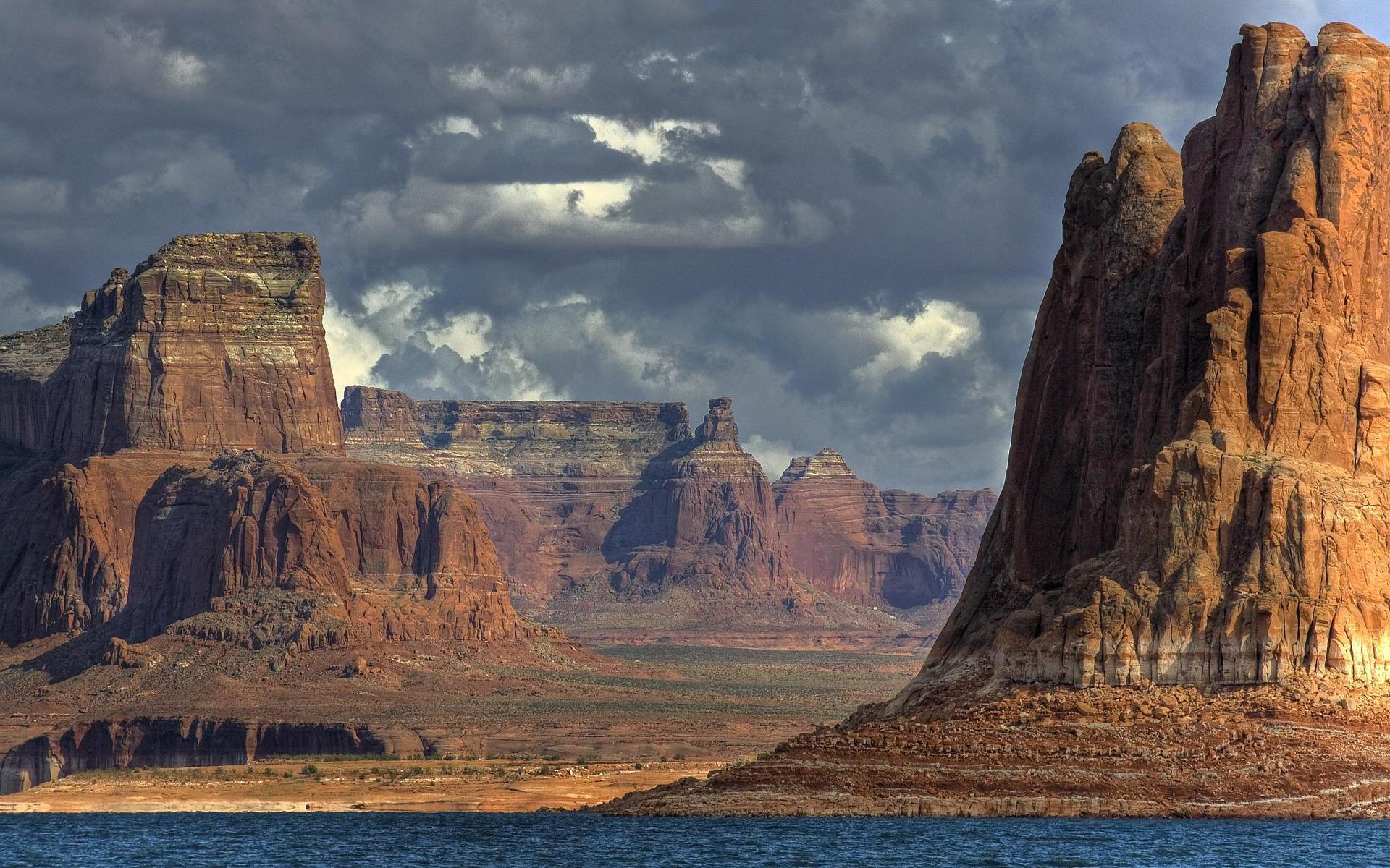 nature, Landscapes, Mountains, Rivers, Lakes, Sky, Clouds, Scenic Wallpaper