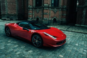vehicles, Cars, Ferrari, Red