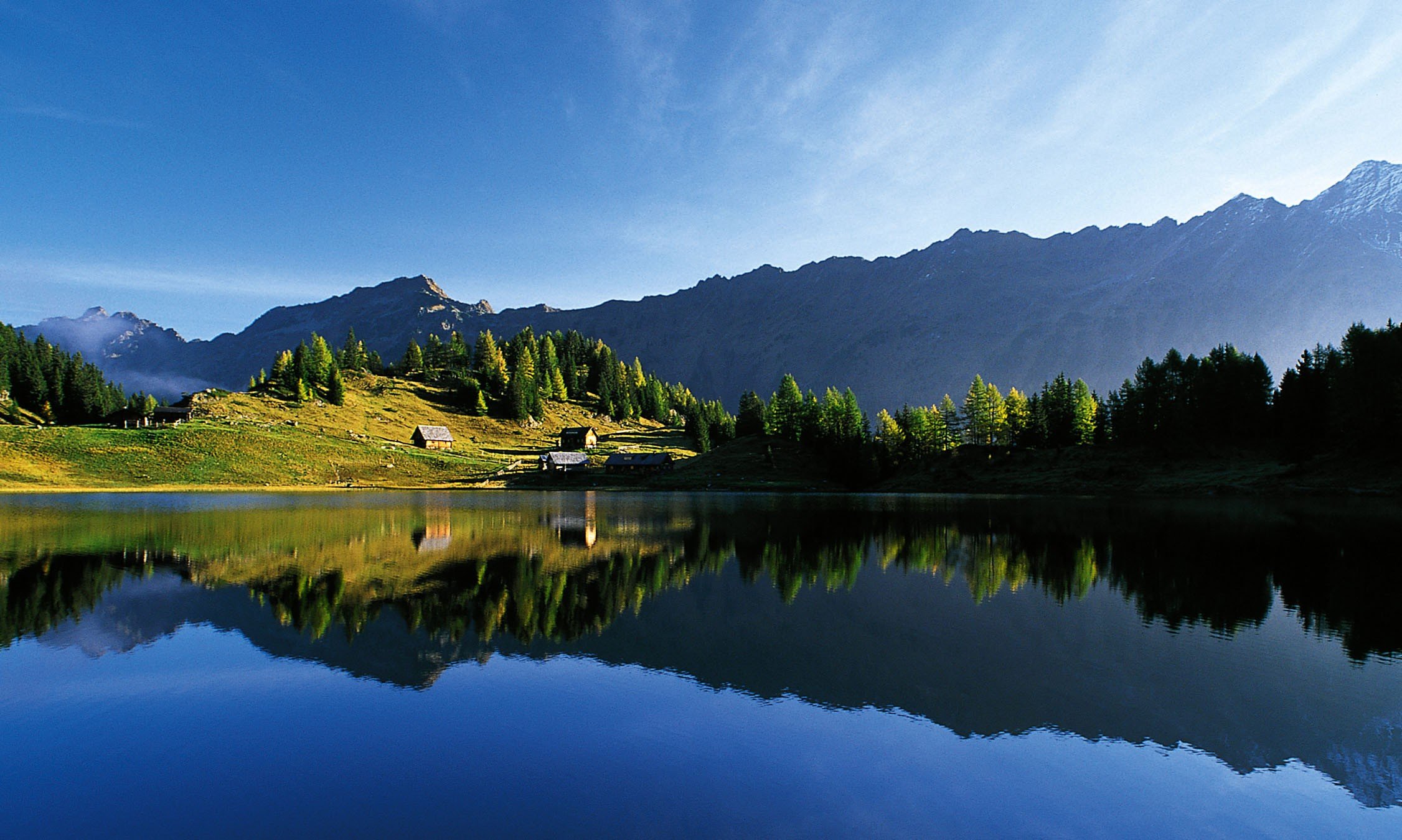 nature, Lake, Landscape, Reflection, Fog, Mountain, Ice, Tree, Ultrahd