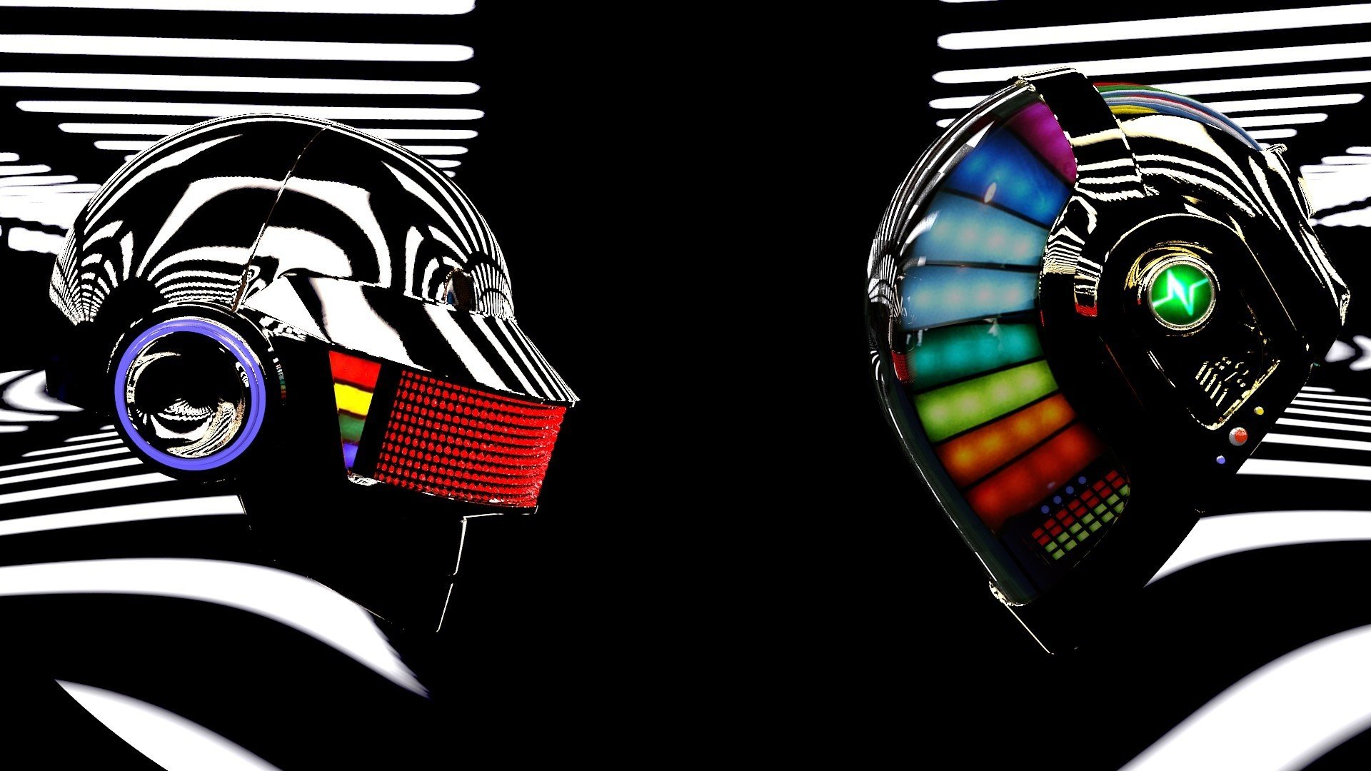daft, Punk, Electronic, House, Electro, Mask, Robot, Sci fi,  12 Wallpaper