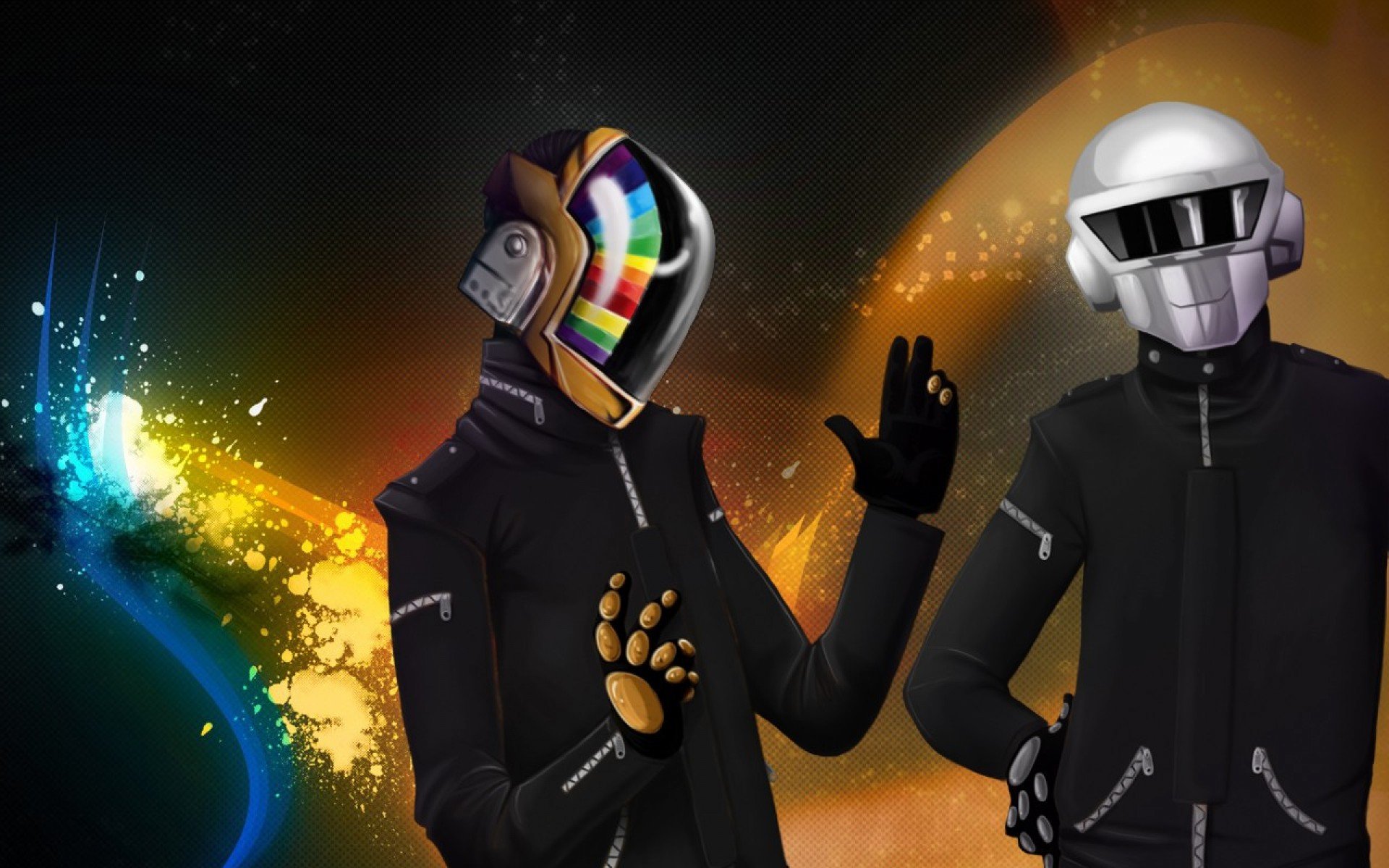daft, Punk, Electronic, House, Electro, Mask, Robot, Sci fi,  23 Wallpaper