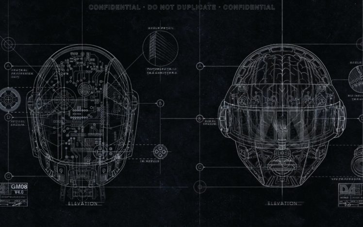 daft, Punk, Electronic, House, Electro, Mask, Robot, Sci fi,  76 HD Wallpaper Desktop Background