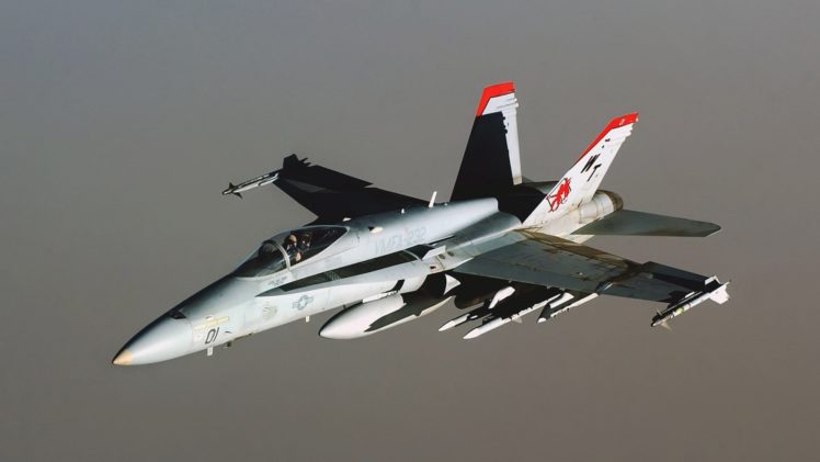 airplanes, F 18, Hornet, Widescreen HD Wallpaper Desktop Background