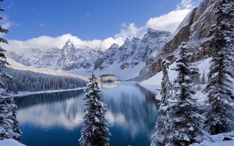 mountains, Hdr, Photography, Banff, National, Park, National, Park, Moraine, Lake, Revered, Photo HD Wallpaper Desktop Background