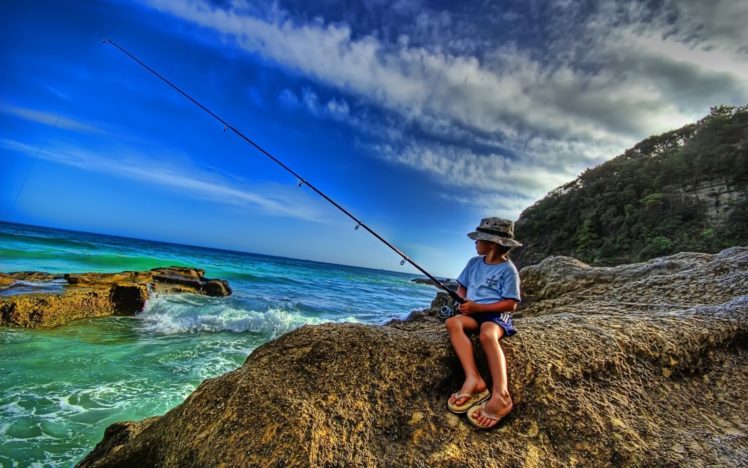 landscapes, Fishing HD Wallpaper Desktop Background
