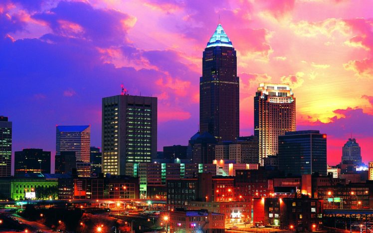 skylines, Urban, Ohio, Cities HD Wallpaper Desktop Background