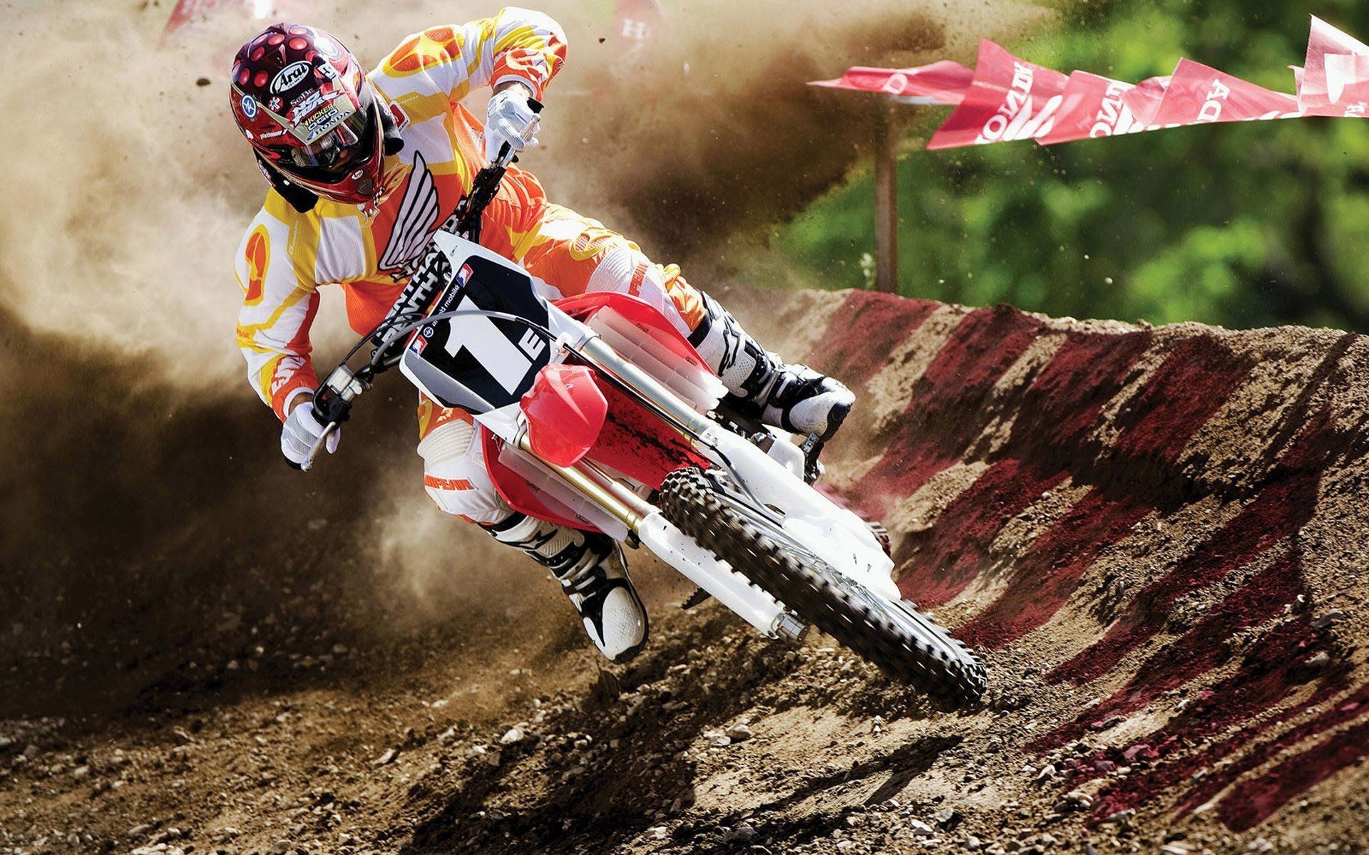 motocross, Racing, Dirtbike Wallpaper