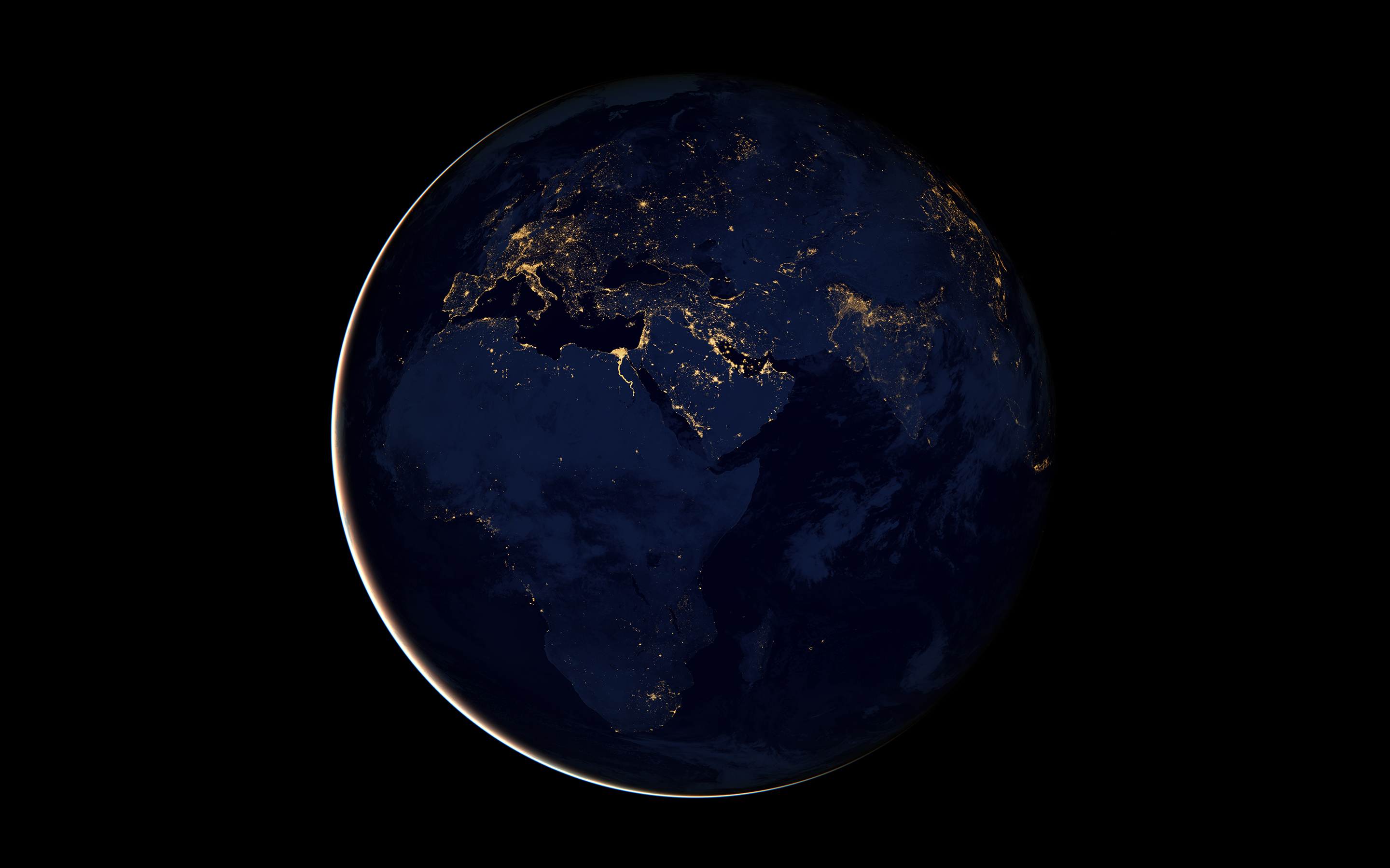 sci fi, Space, Planets, Earth, From space, Landscapes, Land, Ocean, Lights, Population, World, Photography, Nasa Wallpaper