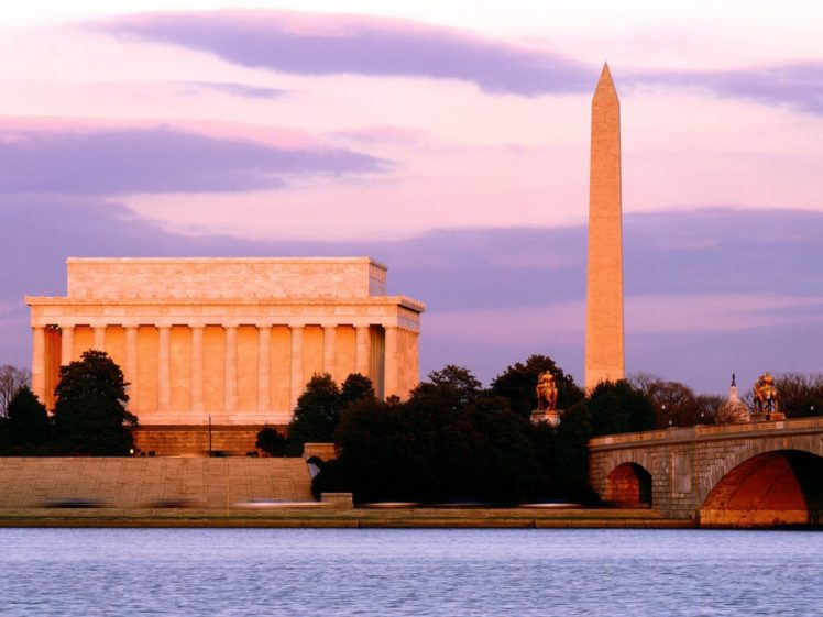 architecture, Bridges, Washington, Dc, Rivers, Washington, Monument, Cities HD Wallpaper Desktop Background