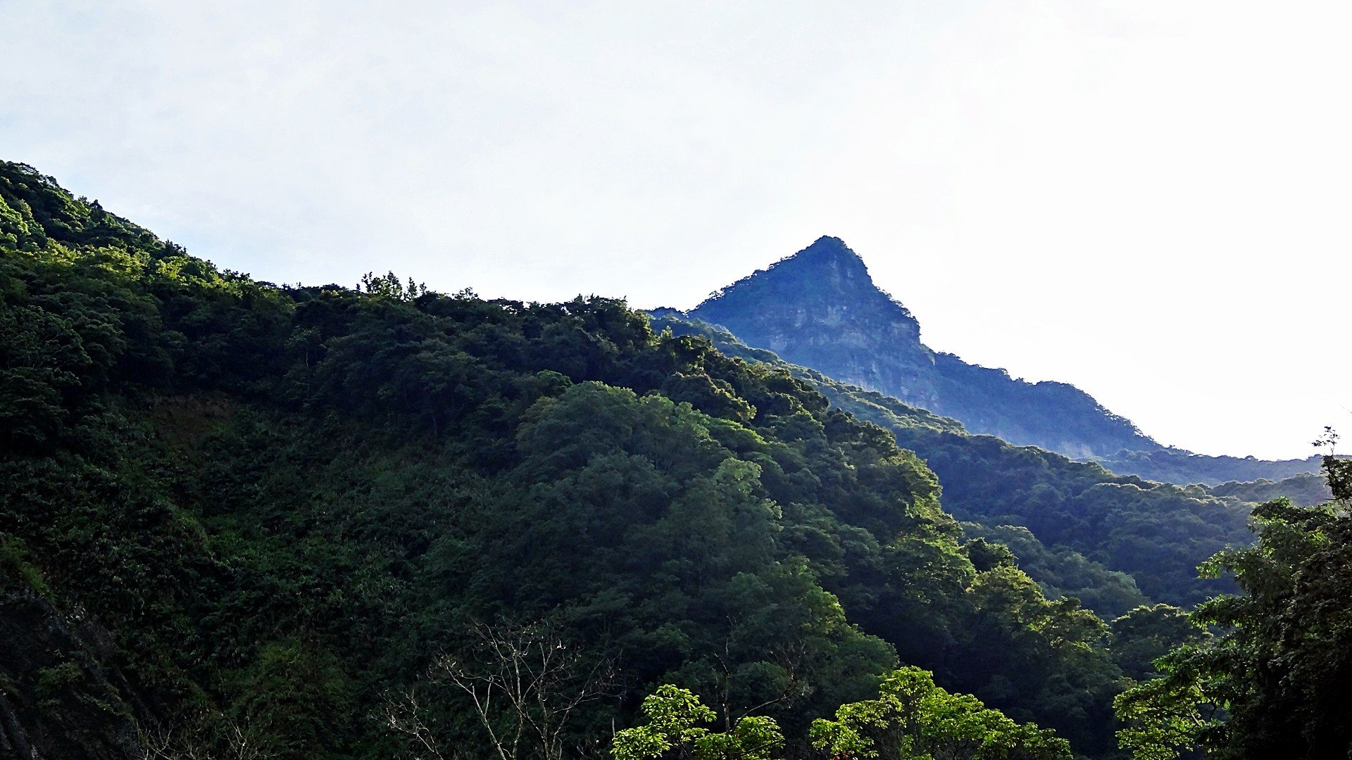 mountains, Landscapes, Nature, Sun, Trees, Sunlight, Skies Wallpaper