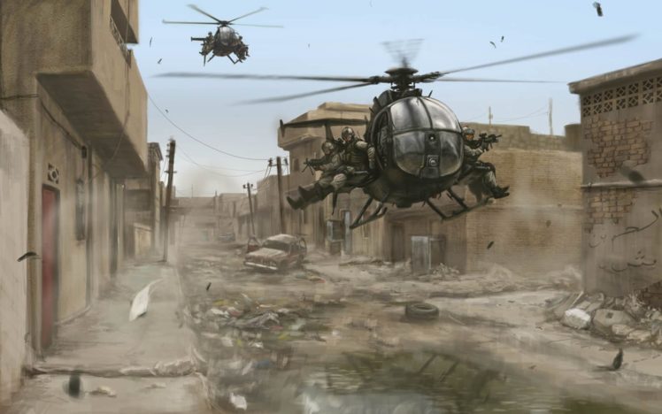 video, Games, Chopper, Somalia, Black, Hawk, Down HD Wallpaper Desktop Background