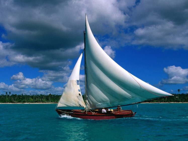 fishing, Sailboat, Dominican, Republic 1600×1200 HD Wallpaper Desktop Background