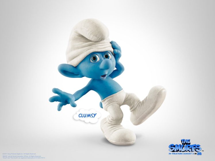 movies, Film, Animation, The, Smurfs, Movie, Posters HD Wallpaper Desktop Background