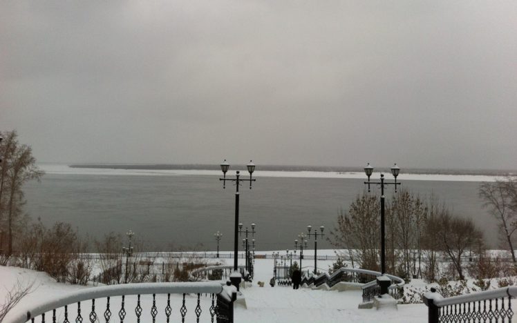 landscapes, Nature, Winter, Amur HD Wallpaper Desktop Background