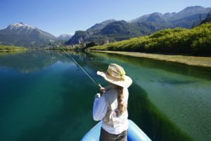 sprts, Fishing, Landscapes, Lakes, Rivers, Boats, Mountains, Mood, People, Women, Females, Girls