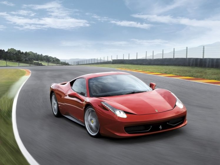 red, Cars, Ferrari, Front, Vehicles, Ferrari, 458, Italia HD Wallpaper Desktop Background