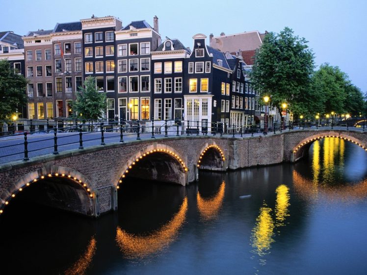 cityscapes, Bridges, Europe, The, Netherlands HD Wallpaper Desktop Background
