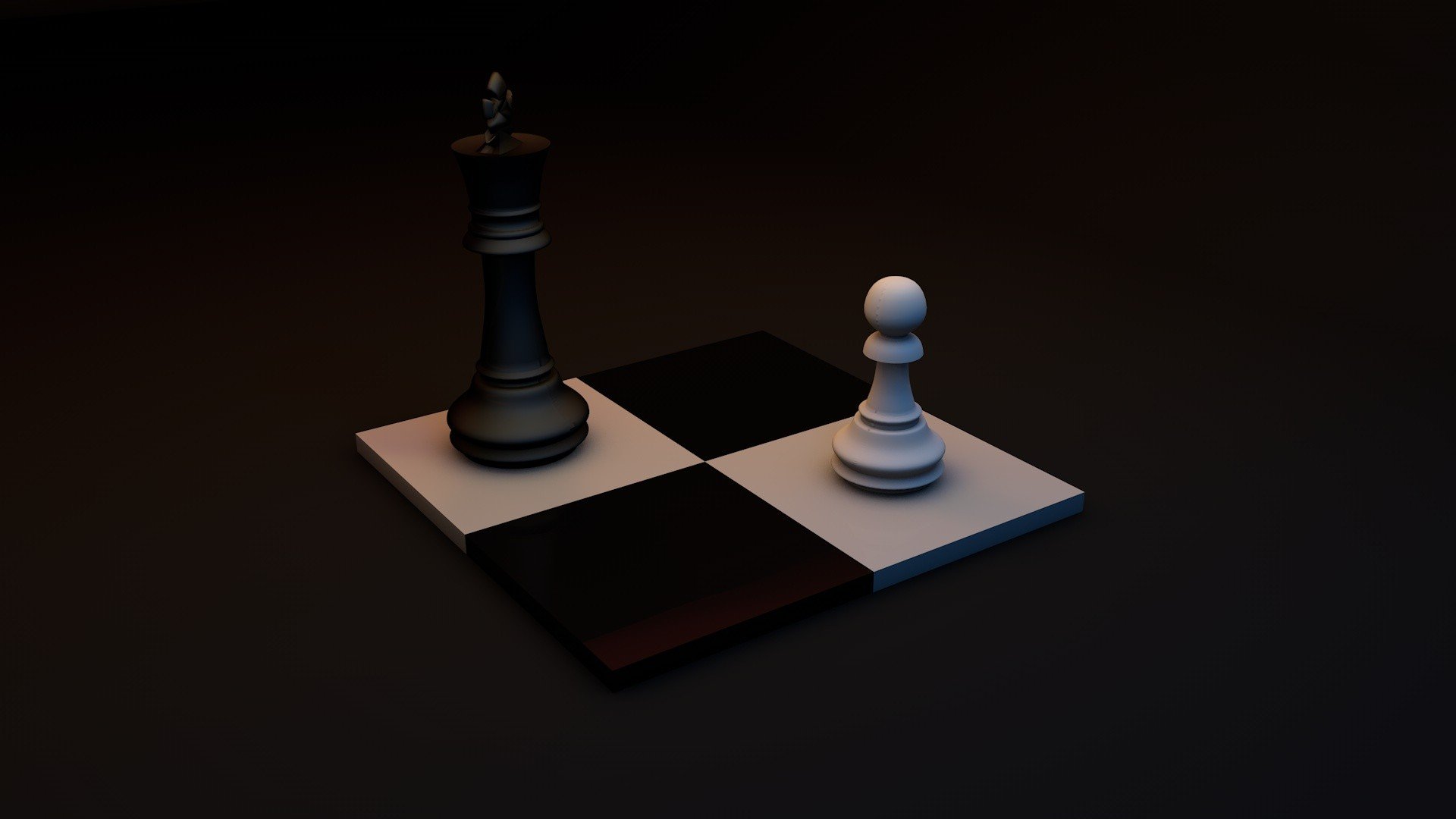 black, White, Chess, King, Project, Chess, Pieces, Chess, Floor, Chess, Board, Mini Wallpaper
