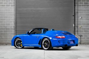 blue, Porsche, 911