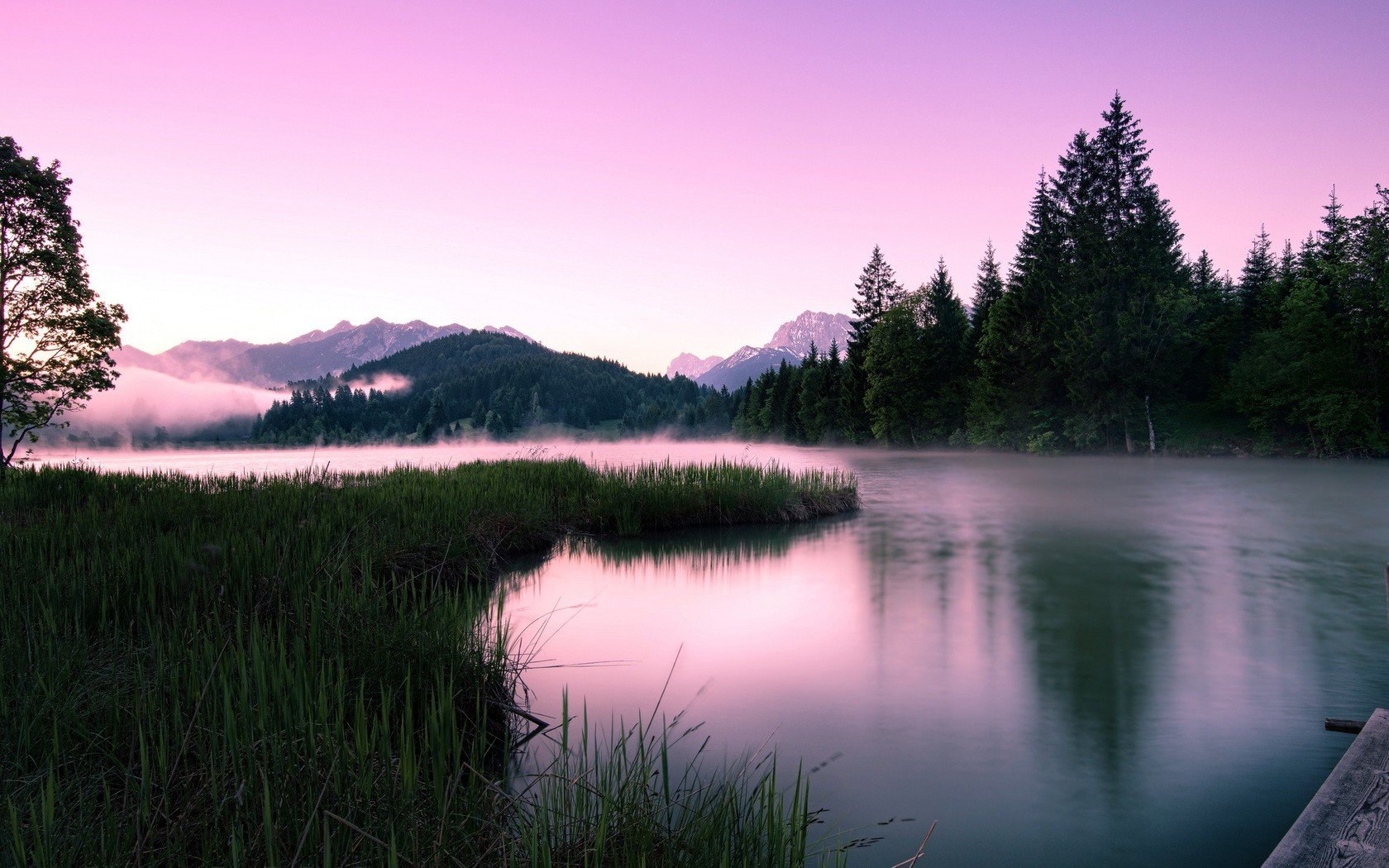 landscapes, Nature, Trees, Lakes, Skyscapes Wallpaper
