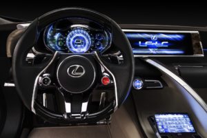 blue, Lexus, Concept, Art, Lexus, Lf lc