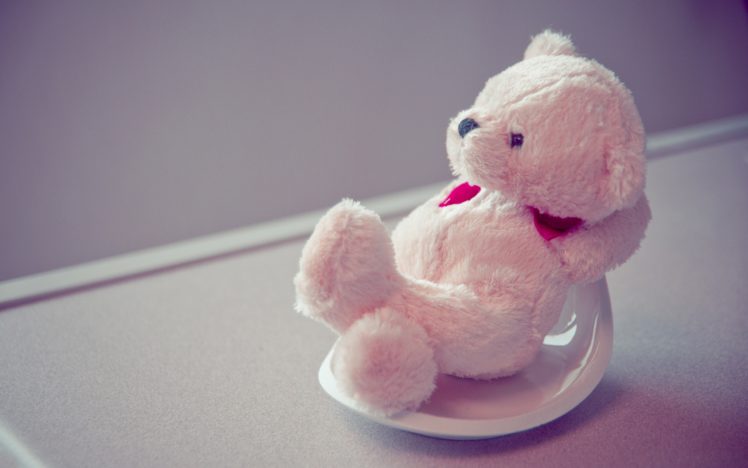 Teddy Bear Love  Red And White  Teddy Bear Wallpaper Download  MobCup