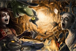 alice madness returns, Alice, Madness, Returns, Dark, Spooky, Creepy, Demons, Monsters, Evil, Horror, Macabre, Girls, Video games