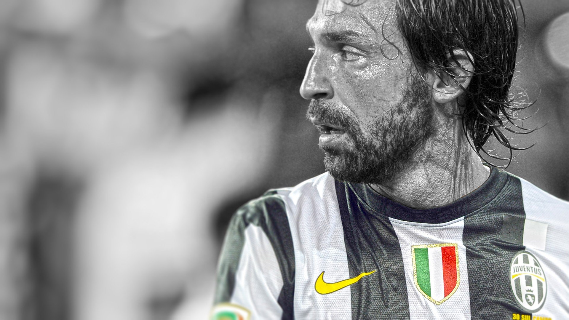 soccer, Hdr, Photography, Cutout, Pirlo, Andrea, Pirlo, Juventus, Fc, Football, Player Wallpaper