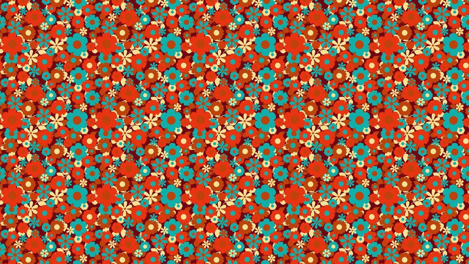 pattern, Flowers, Wall, Exotic Wallpaper