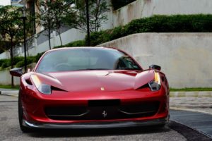 cars, Ferrari, 458, Italia, Headlights