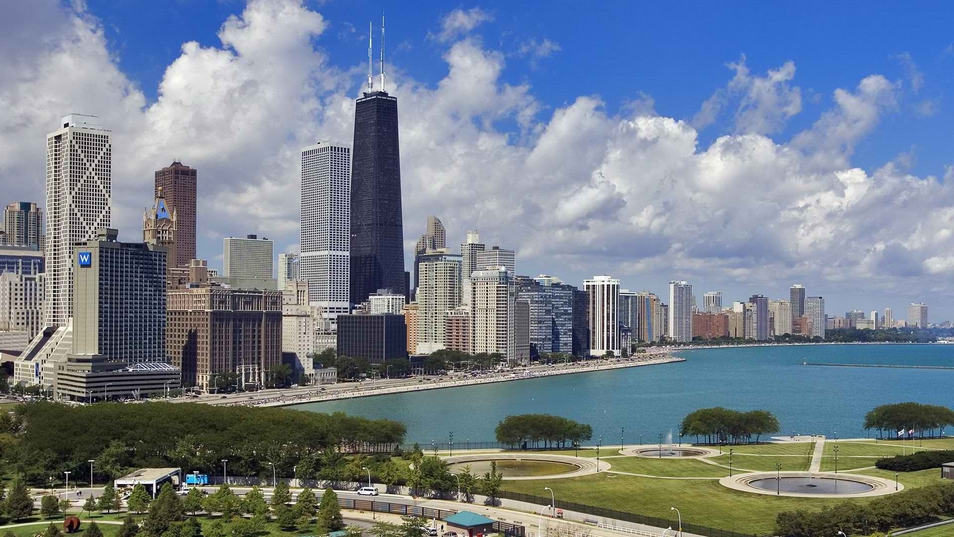 chicago, Gold, Coast, Illinois Wallpaper