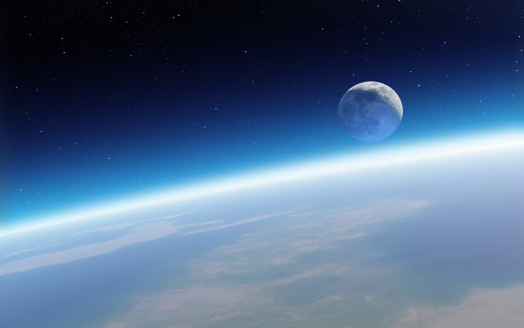 moon, Space HD Wallpaper Desktop Background