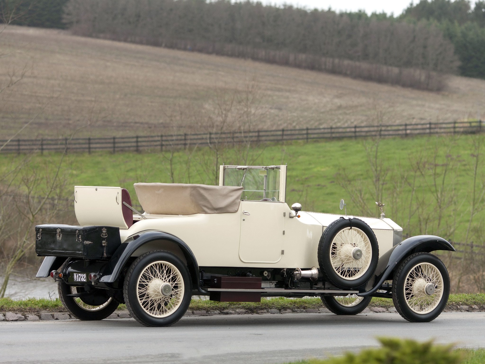 1921, Rolls, Royce, Silver, Ghost, Drophead, Coupe, Windovers,  32sg , Retro, Luxury Wallpaper