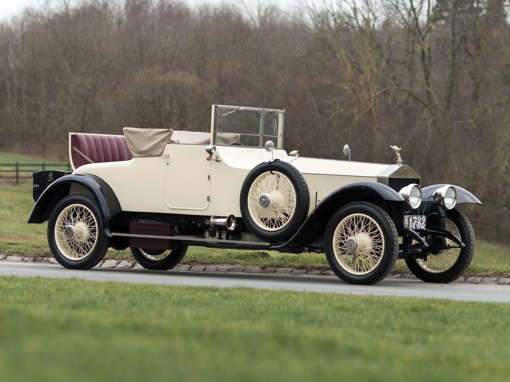 1921, Rolls, Royce, Silver, Ghost, Drophead, Coupe, Windovers,  32sg , Retro, Luxury Wallpaper