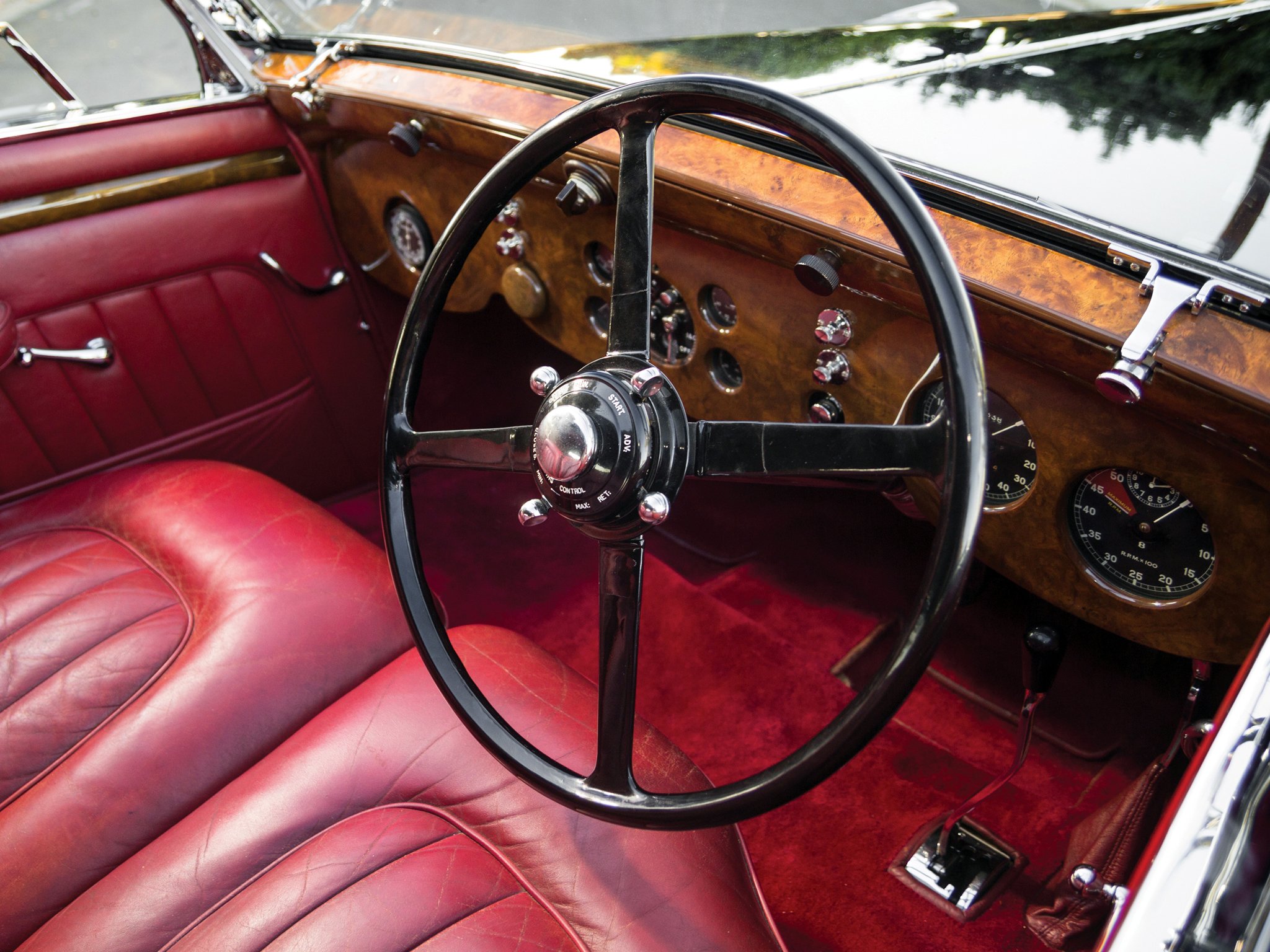 1936, Bentley, Sedanca, Coupe, Windovers, Luxury, Retro, Interior Wallpaper