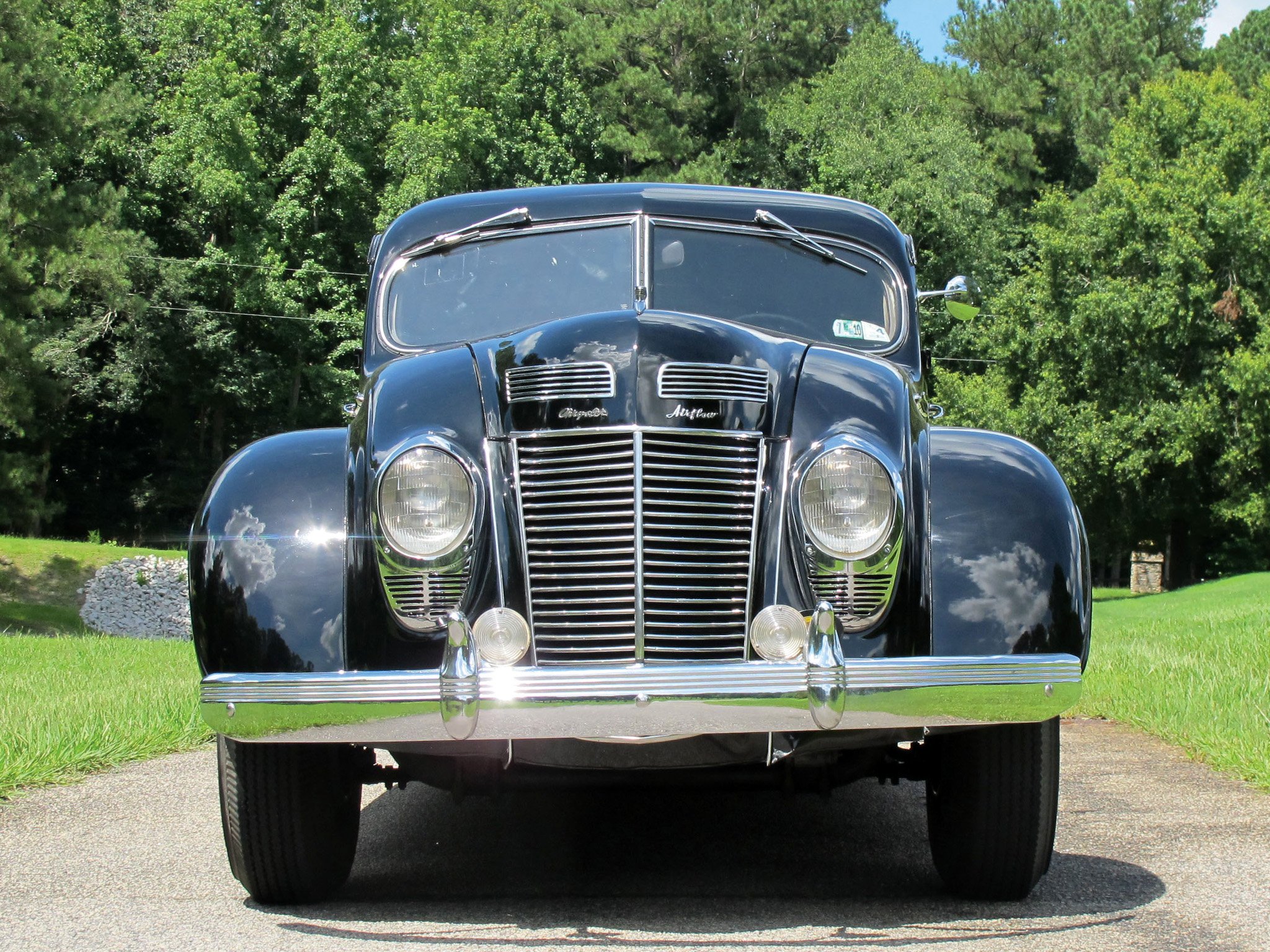 1937, Chrysler, Airflow, Touring, Sedan,  c 17 , Retro Wallpaper
