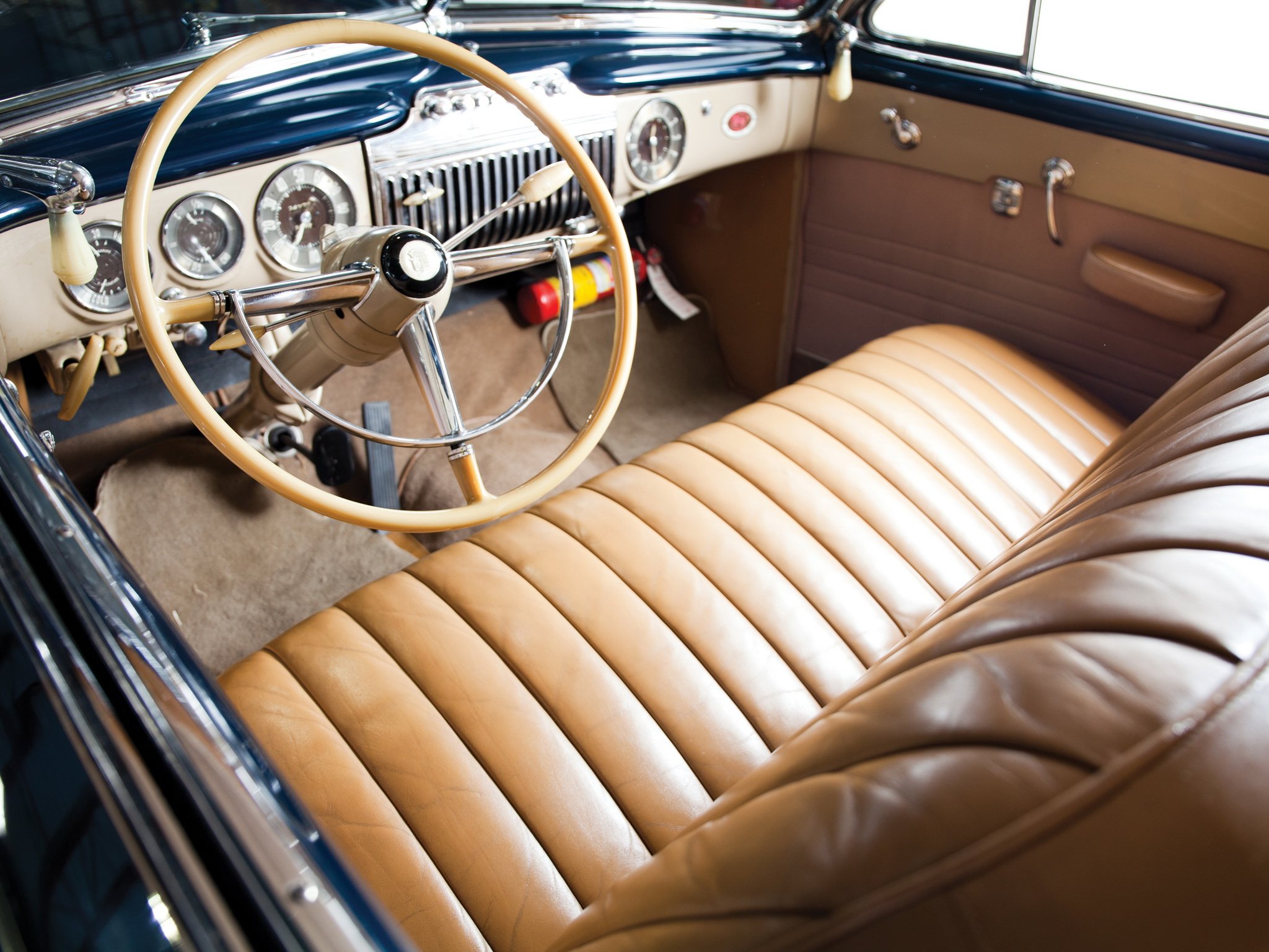 1947, Cadillac, Sixty, Two, Convertible, 6267, Retro, Luxury, Interior Wallpaper