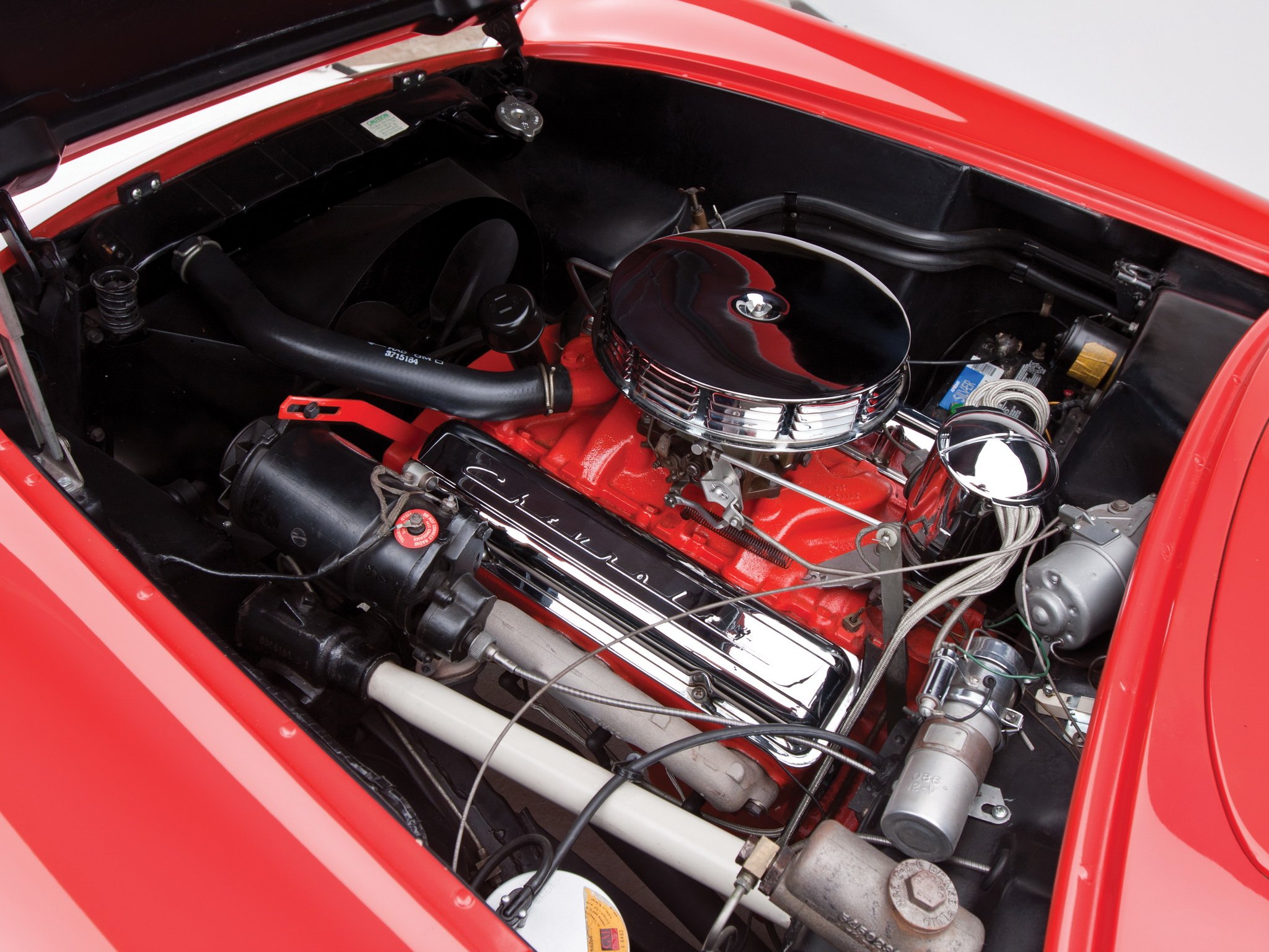 1955, Chevrolet, Corvette, C 1,  2934 , Supercar, Muscle, Retro, Engine Wallpaper