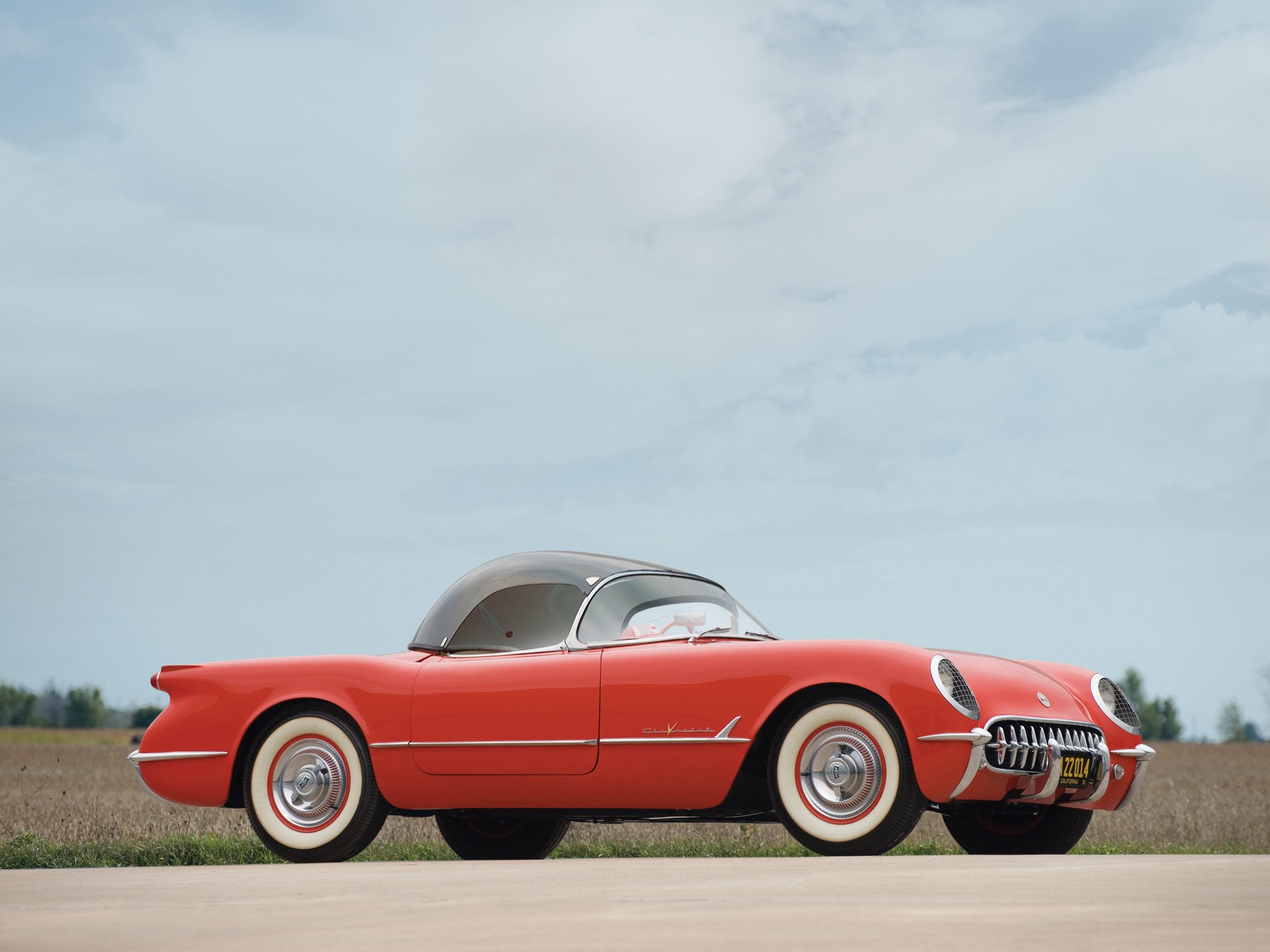 1955, Chevrolet, Corvette, C 1,  2934 , Supercar, Muscle, Retro Wallpaper
