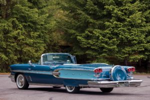 1958, Pontiac, Parisienne, Convertible, Luxury, Retro, Fq